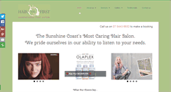 Desktop Screenshot of haironfirst.com