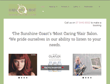 Tablet Screenshot of haironfirst.com